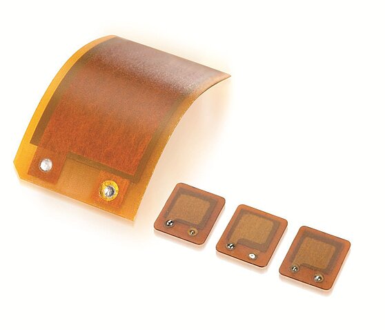DuraAct flexible piezo patch transducer (Image: PI Ceramic)