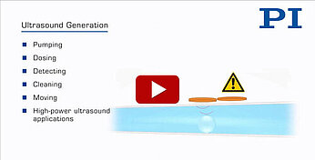 Ultrasonic Piezo Transducers, Pumps, Medical Equipment - Technology & Applications
