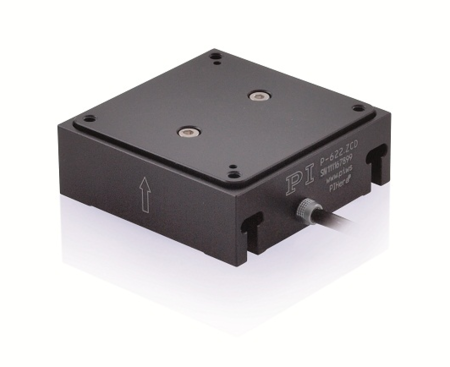 P-622.ZCL is a low-profile piezo-nanopositioning Z scanning stage that finds applications in confocal PTM. (Image: PI)