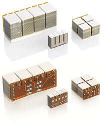 Fig 1.4 PiezoWalk modules come in different sizes and configurations (Image: PI)