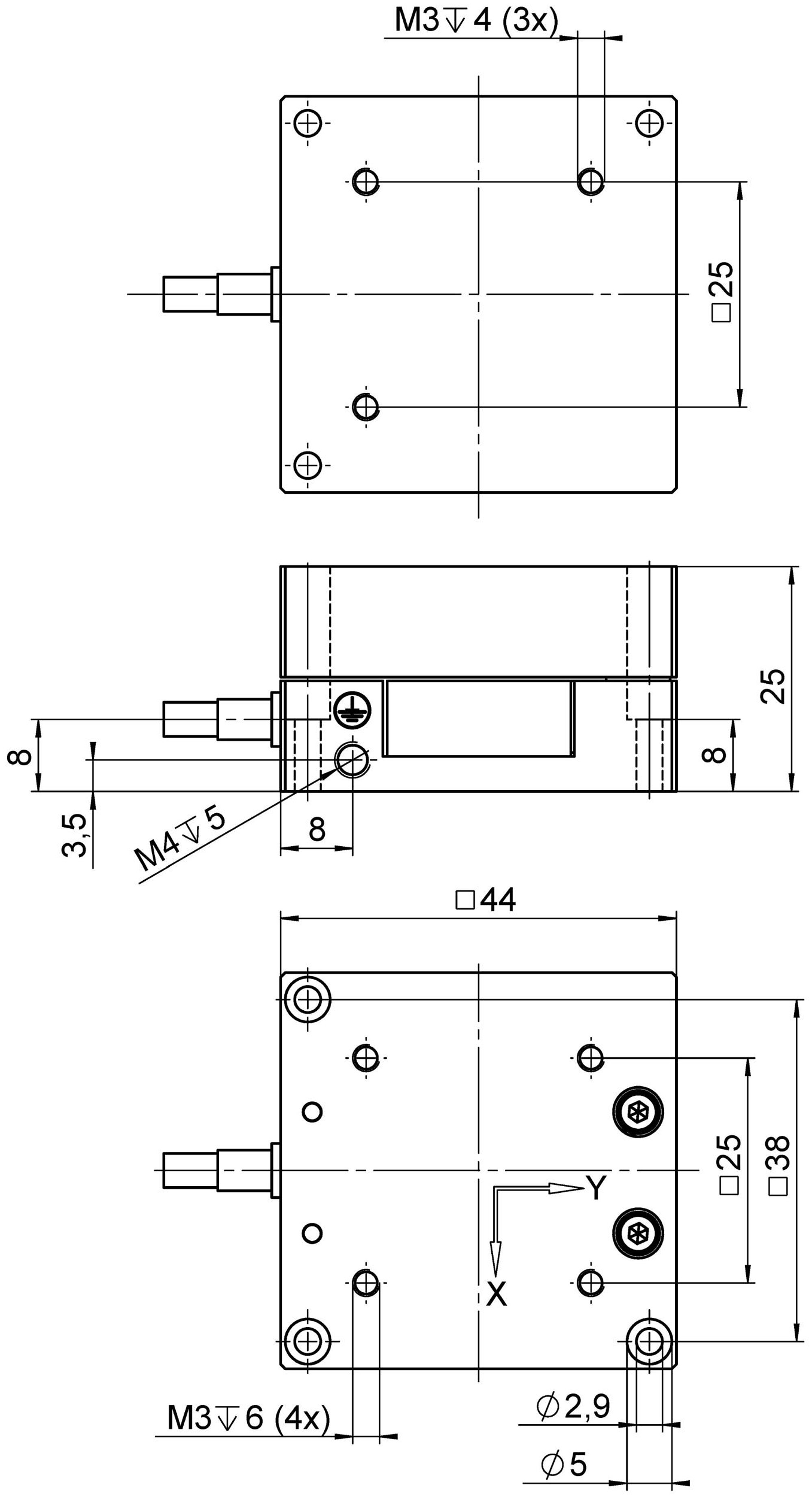 P-611.XZ • P-611.2 XZ and XYZ Nanopositioner