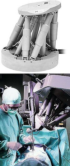 Hexapod for medical applications. Hexapod for medical applications.