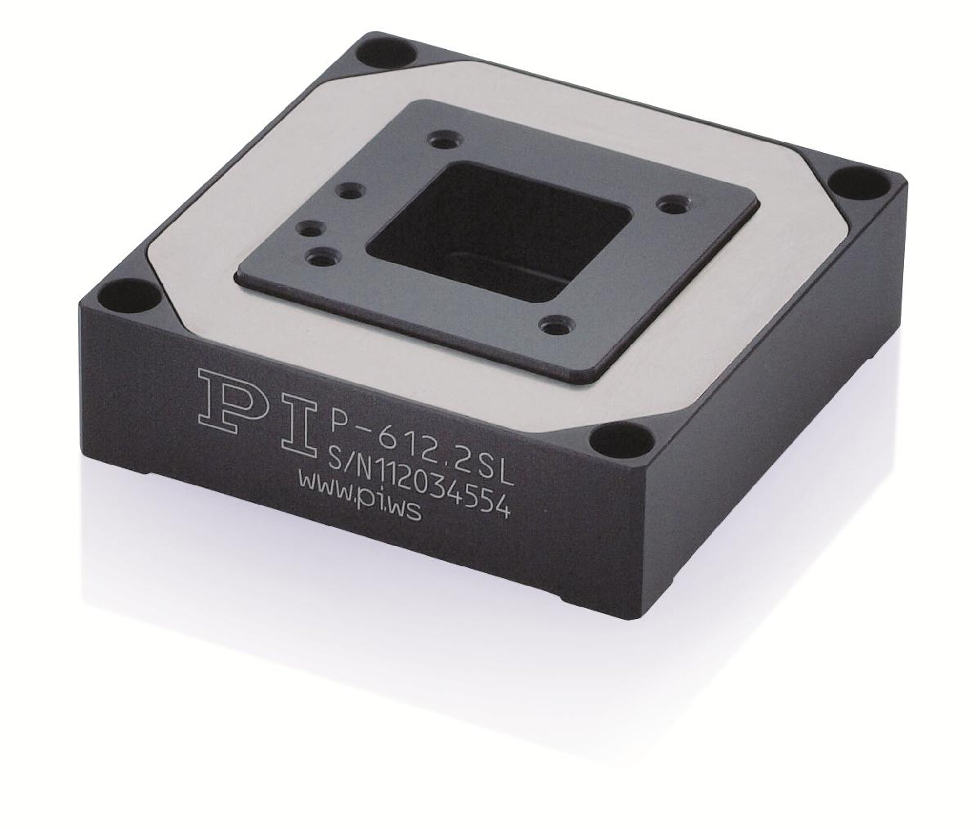 P-612 XY Piezo Nanopositioner, Compact Precision Stage w/ Aperture