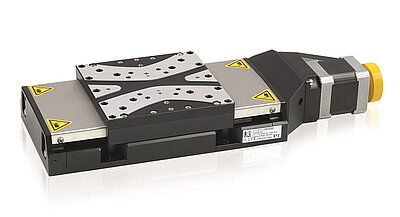 L-511 Linear Stage is available with closed-loop stepper and servo motors and provides resolution down the nanometer range.