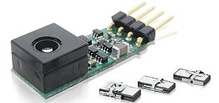 A miniature piezo motor positions an autofocus lens integrated along with the driver on a small PCB (Image: PI)