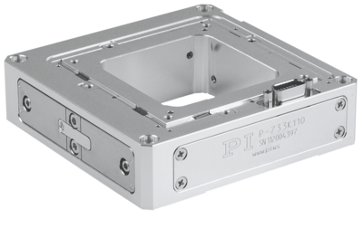 Piezo flexure guided XYZ piezo scanning stage for X-ray microscopy (Image: PI)