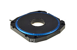 Low Profile Rotation Stages with Ultrasonic Piezo Motor: High Speed, Self Locking