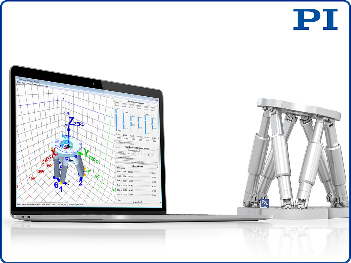 Hexapod 6 DOF Simulator Software