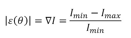 Equation 2, the observed gradient serves as a measure of alignment error