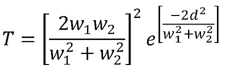 Equation 1, classical Gaussian coupling