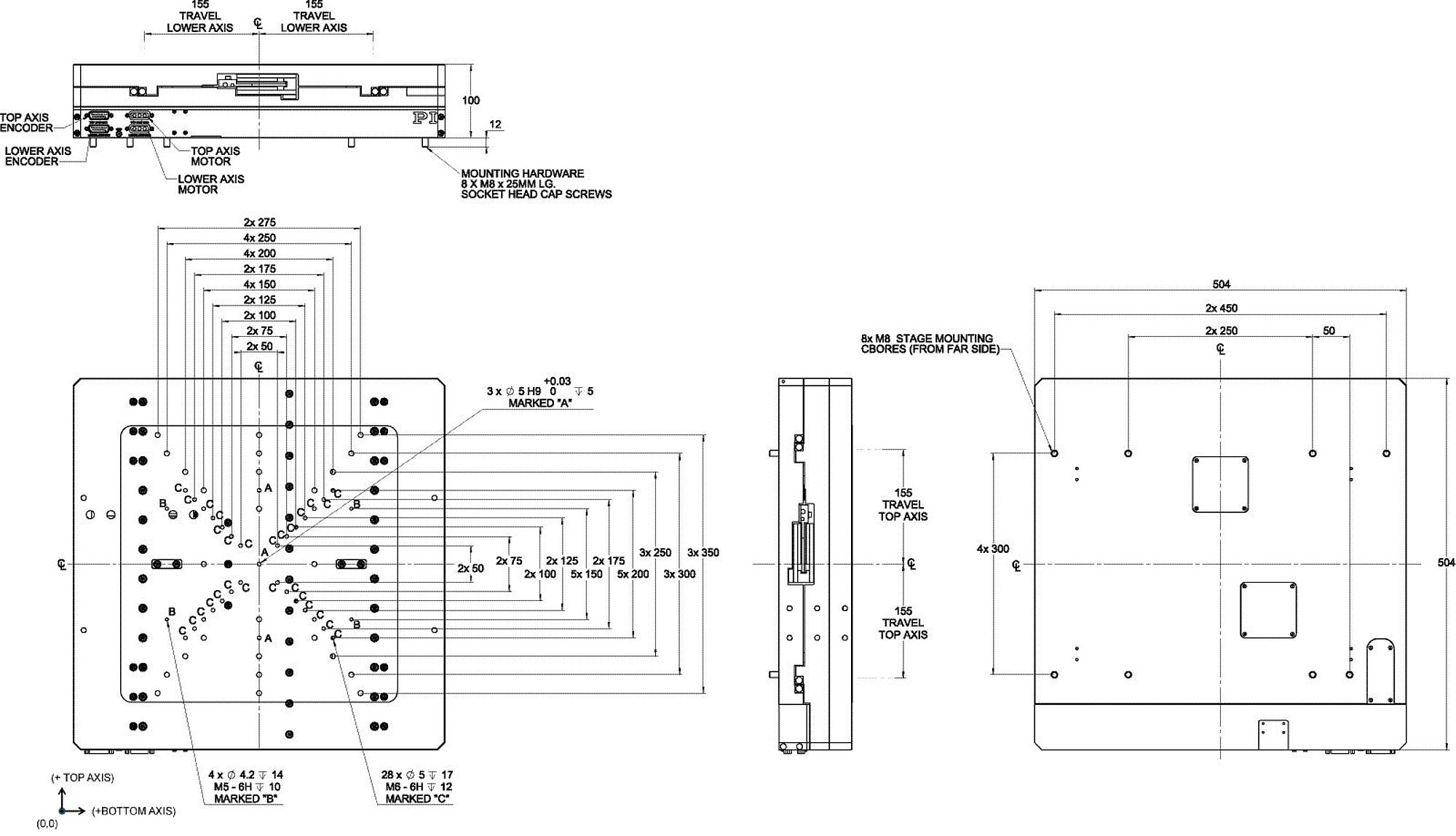 V-781 Ultra-Precision Direct Drive XY Stage