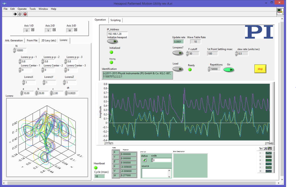 Complex patterned motion generation is becoming increasingly important for applications such as vehicular simulation and airborne platform simulation and test and Hexapods with advanced controllers and software can perform complex profiles in 6 degrees of freedom. More information > (Image: PI)