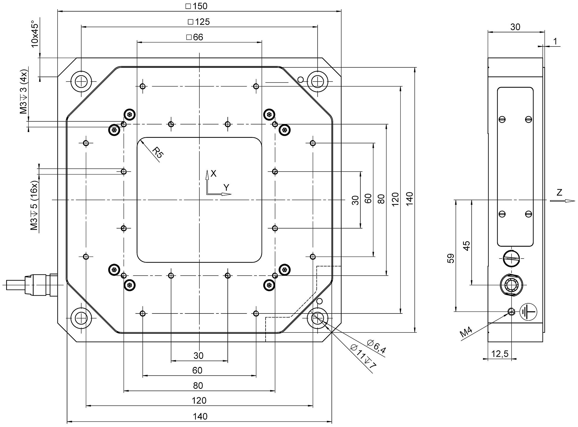 PI Mars XYZ Piezo Stages – High-Precision Multi-Axis Positioning