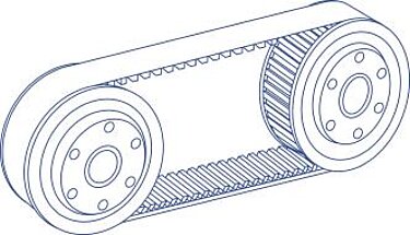 Belt Gears Diagram