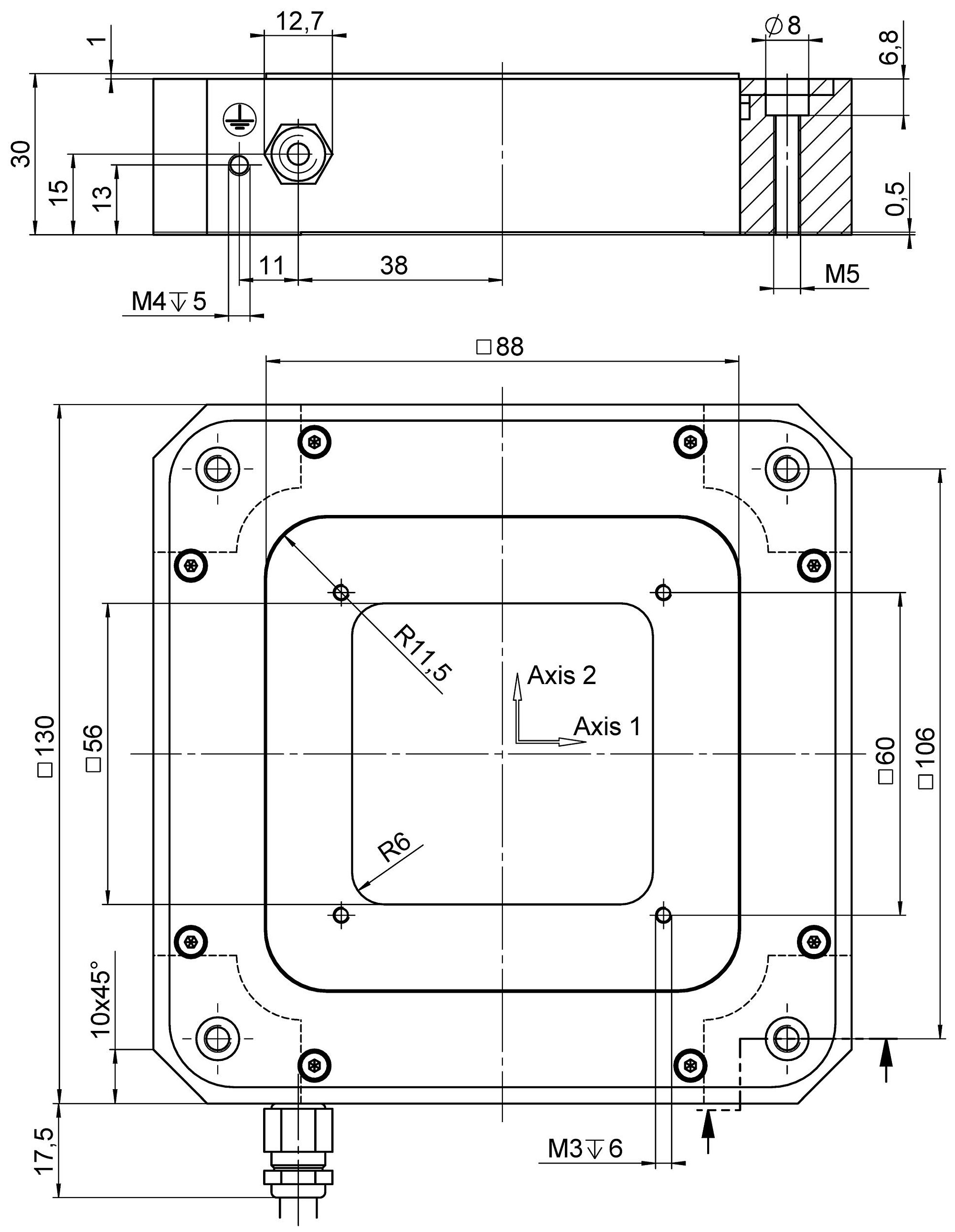 P-734 XY Piezo Scanner