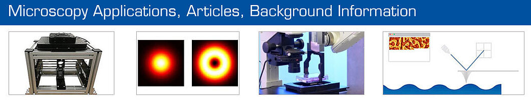 Microscopy Applications, Articles, and Applications.