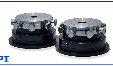 X-Y-Tip-Tilt Stage for Rotary Air Bearing Spindles, Tables | PI
