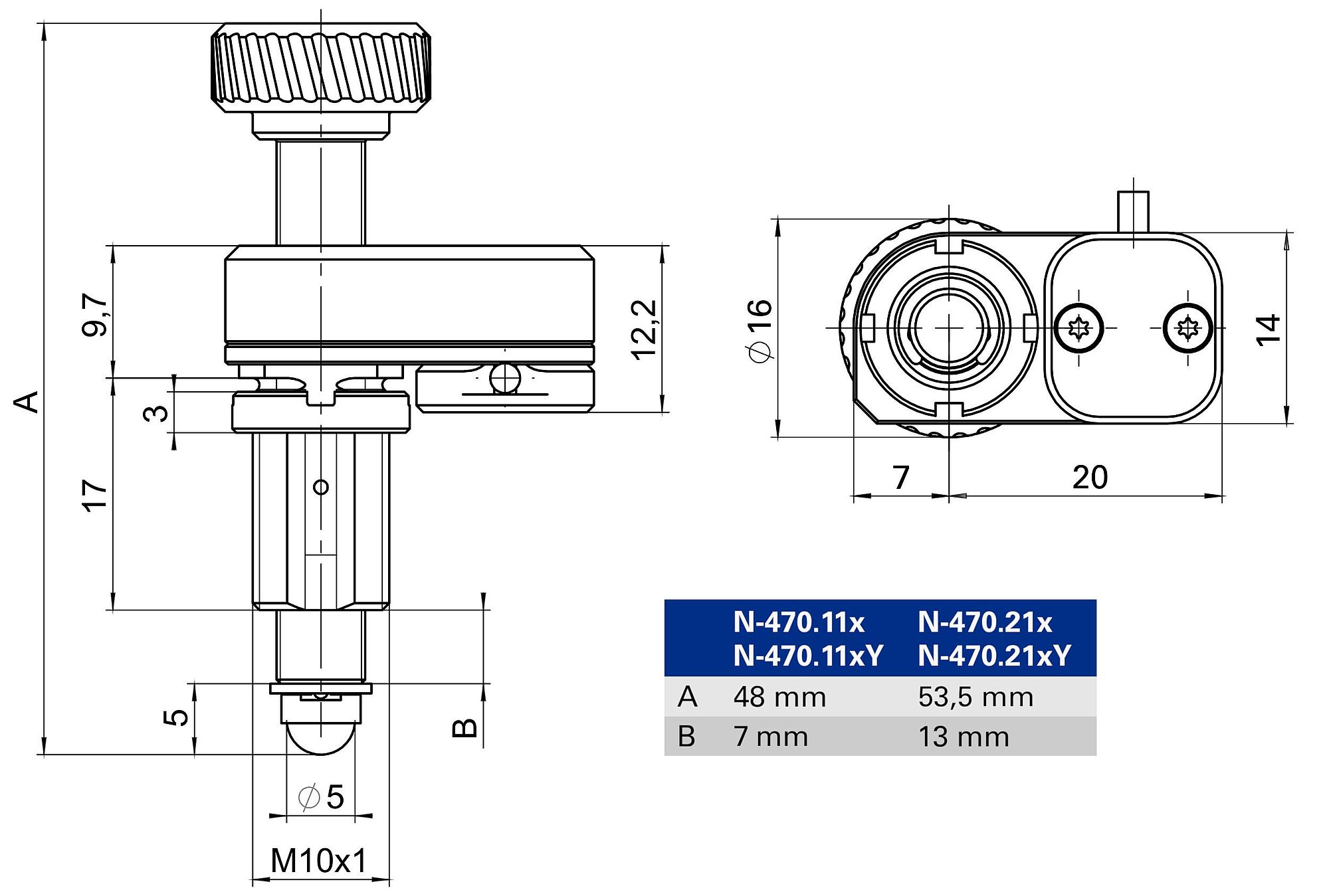 N-470.V PiezoMike Linear Actuator