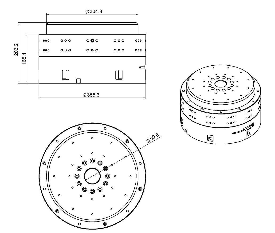 Figure 4 Custom RT300L Outline Drawing