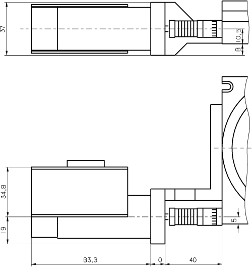 M-038.DG Dimensions