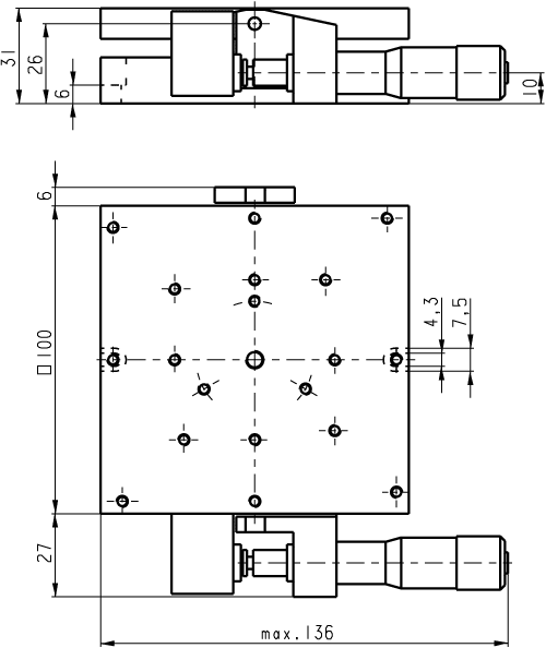 M-043.00 Dimensions