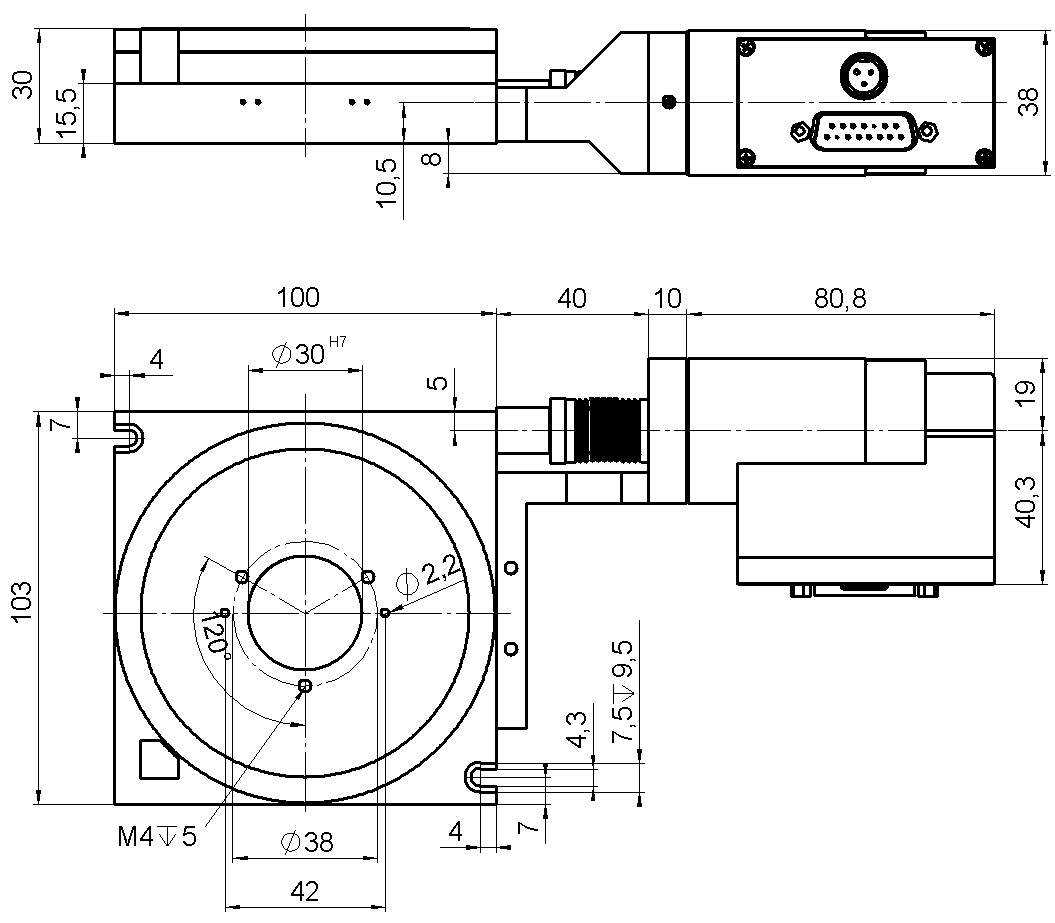 M-038.DD Dimensions