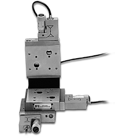 M-105.3P XYZ Translation Stage with PiezoMikes (includes M-009.10 bracket)