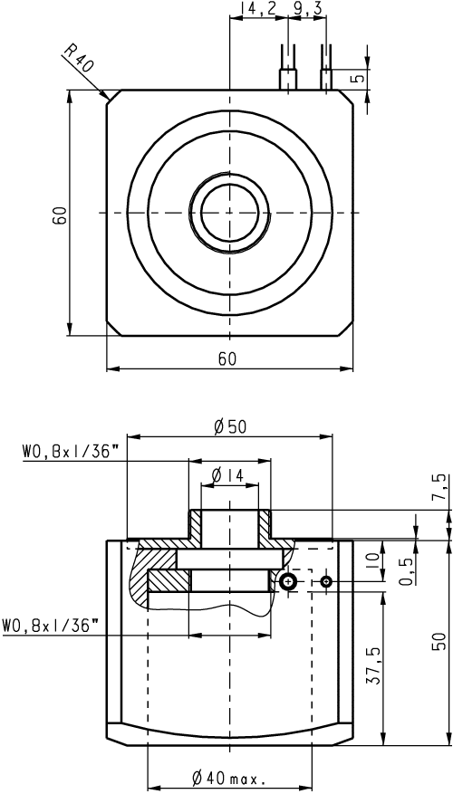 P-722 P-723 Dimensions Custom Designs for Volume Buyers