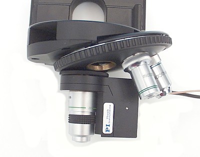 P-721.10 PIFOC® Objective NanoScanner on Microscope Turret