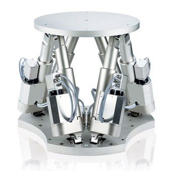The H-900KSCO motion hexapod can deal with motion profiles as per ISO 20672, ISO 8728, and ISO 16328. It can handle loads to 130lbs (60kg).