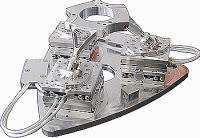 These innovative parallel mechanisms utilize three fixed-length legs in a tripod configuration, driven by three XY actuation modules which provide extended transverse travels for the assembly. Motion technologies can include piezomotors, rotary and linear DC servomotors, and stepper motors. Application story in x-ray diffraction imaging