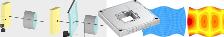 Fast Piezo Scanning Stages for Pixel Sub-Stepping, Image Resolution Enhancement, Super-Resolution Imaging and Vibration and Shake Suppression