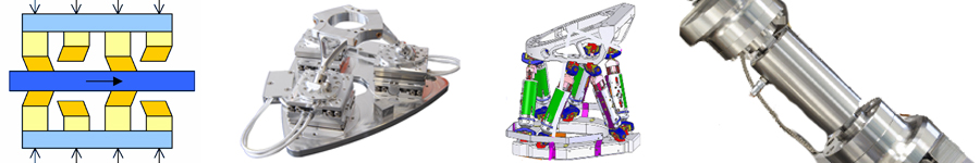 6-Axis Parallel Kinematics for UHV Alignment and Active Vibration Cancellation for Semiconductor Applications