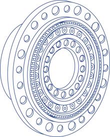 Harmonic drive gears diagram