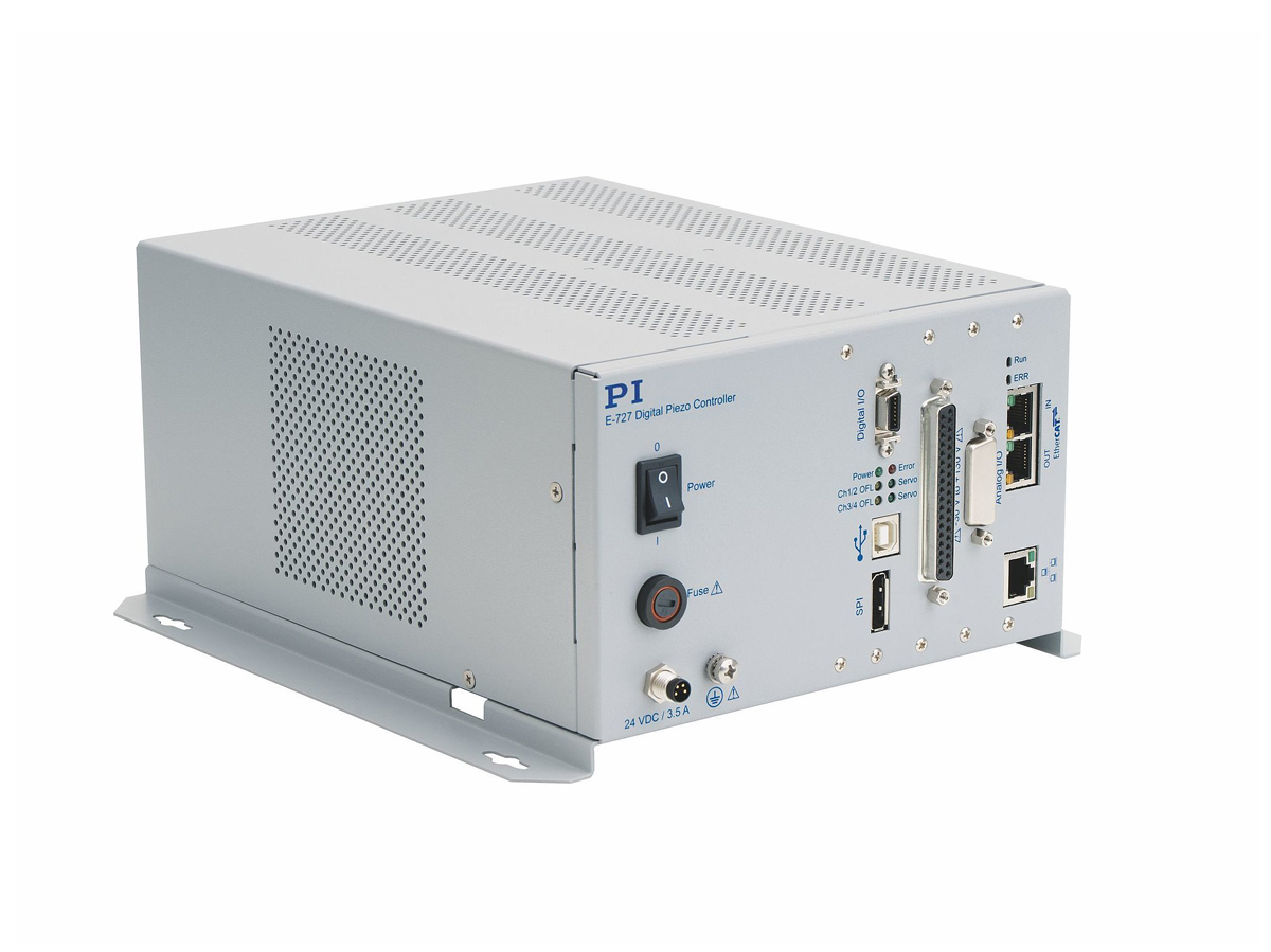 E-727 Digital Multi-Channel Piezo Controller with EtherCAT