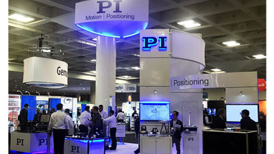 PI booth at Photonics West 2019
