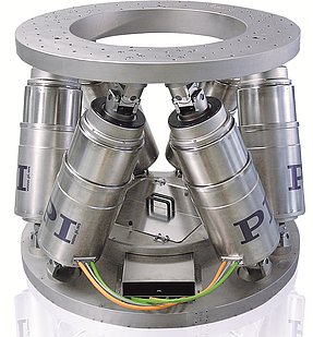 Ultra-High Load Hexapod, Long Travel, Micron Precision, 1 Ton in Any Orientation Ultra-High Load Hexapod, Long Travel, Micron Precision, 1 Ton in Any Orientation
