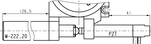 M-035.DP, M-035.DS Dimensions