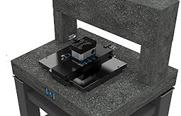 XYZ stage for ultrafast laser processing with optional granite bridge XYZ stage for ultrafast laser processing with optional granite bridge