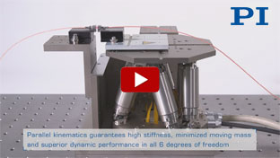 Hexapod Six-Axis Systems for Micro Manufacturing / Fiber Alignment Operation