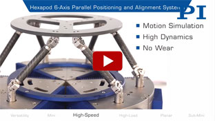 Hexapod 6-Axis Parallel Positioning and Alignment Systems